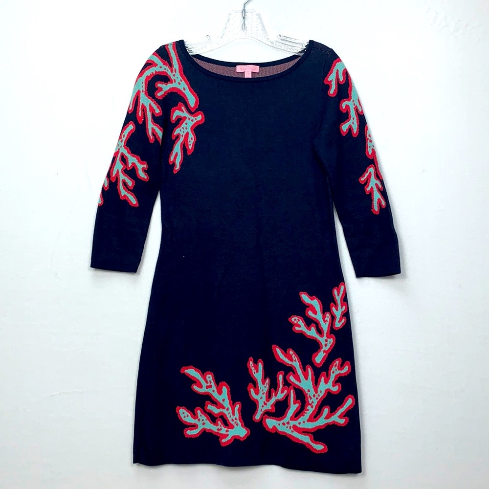 Lilly Pulitzer Fine Knit Long Sleeve Dress Small